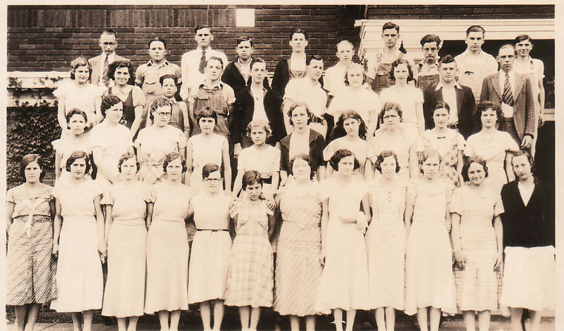 Sophomore Class Unionville High 1932-33