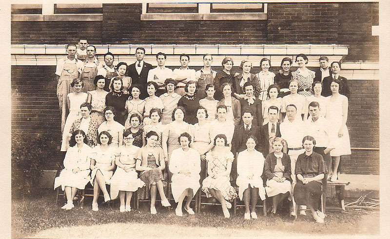 Junion Class Unvionville High 1933-34